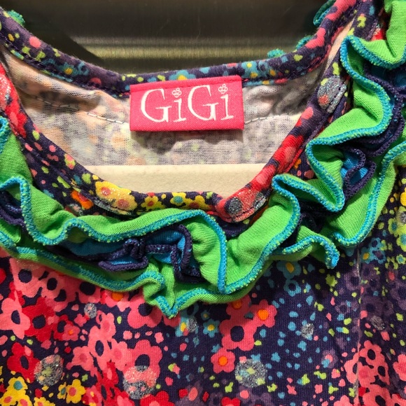 GiGi Flower Ruffle Dress - Picture 2 of 6